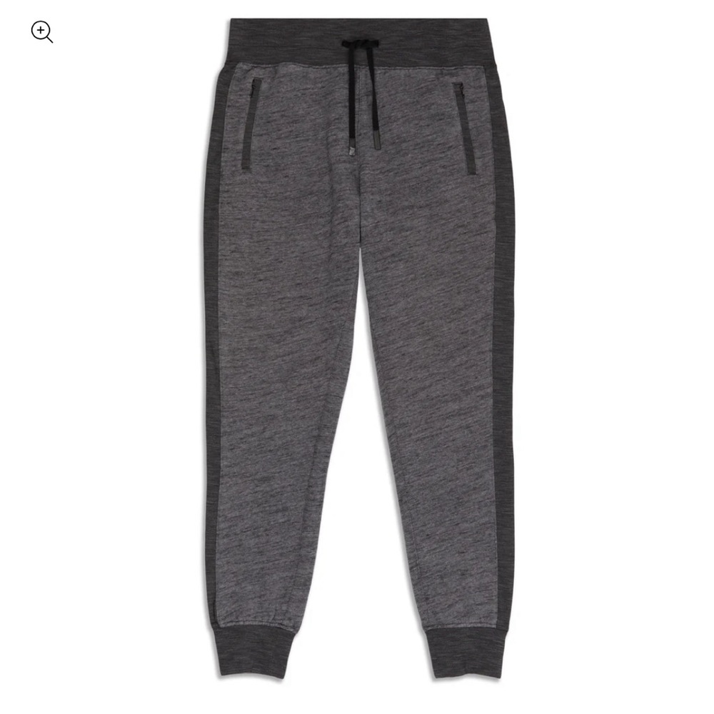 Lululemon Get Going Jogger Heathered Core Dark Grey/Heathered Black Size 4